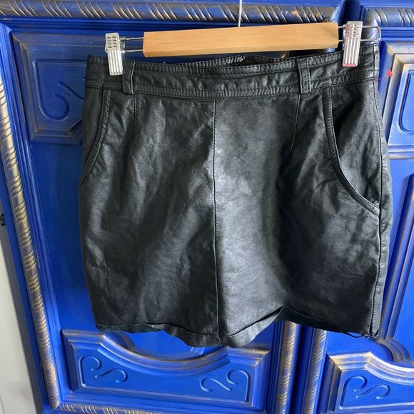 Betty Barclay Dresses & Skirts - Vintage Betty Barclay Collection Leather MiniSkirt